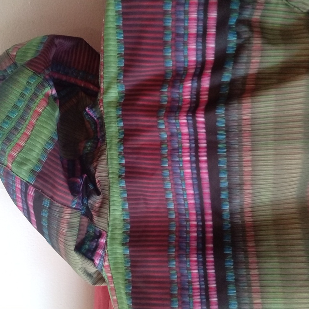 Roxy Black And Blue Patterned Jacket - image 4